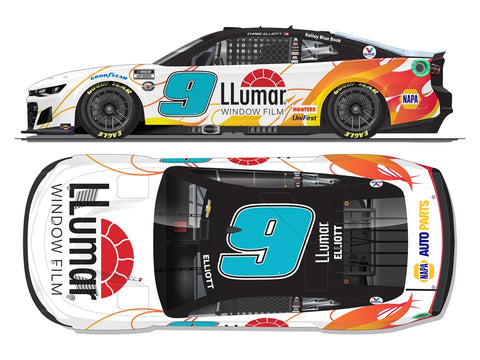 *Preorder* Chase Elliott 2023 Llumar 1:24 NASCAR Diecast